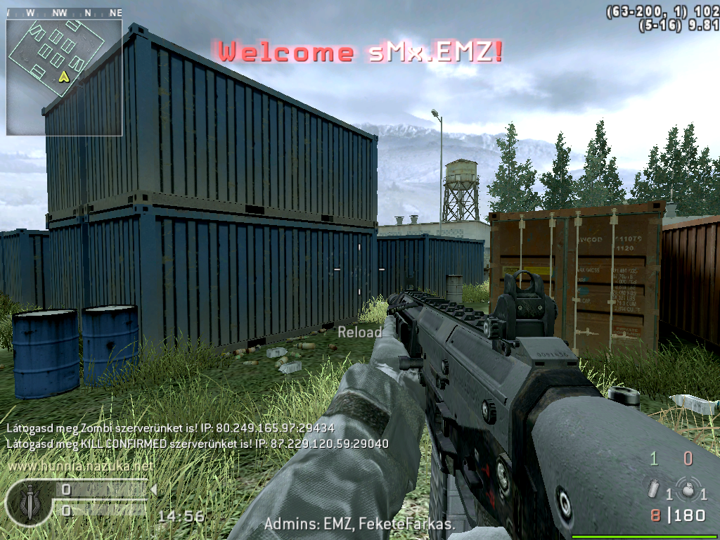 LOW AMMO WARNING.