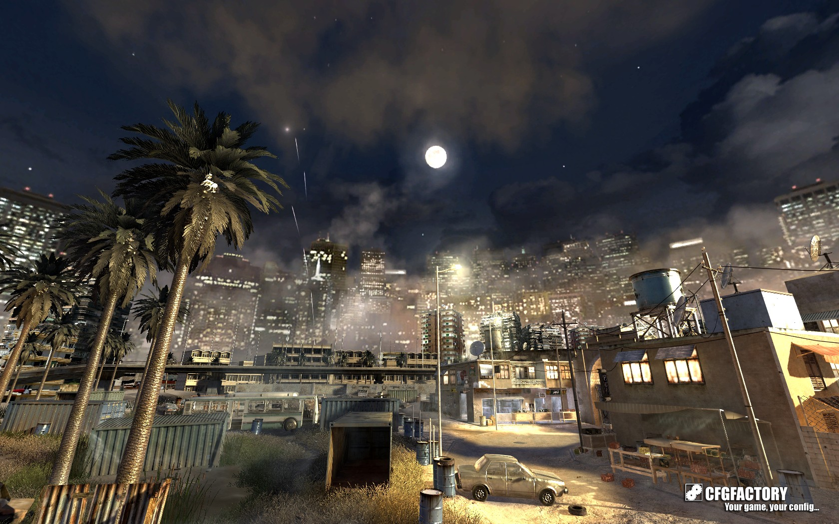 City sky