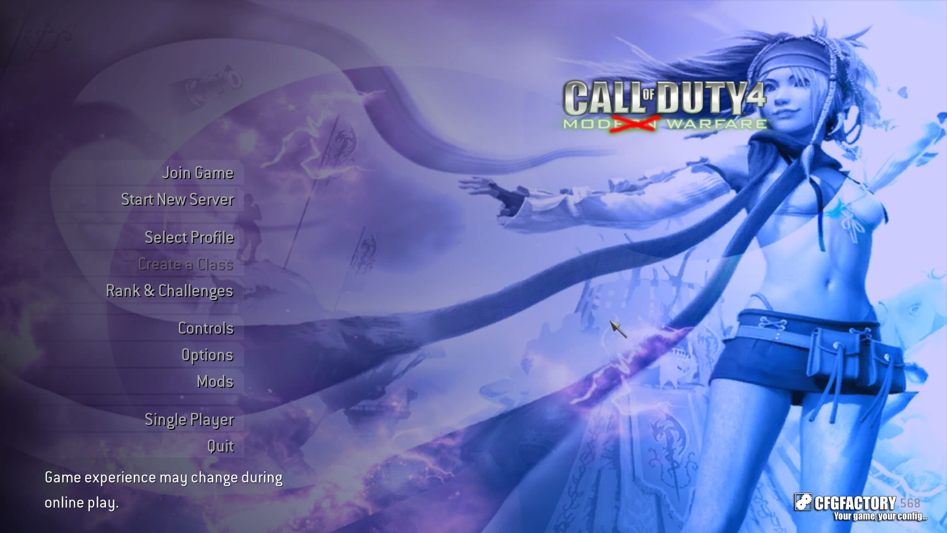 FFX-2 menu