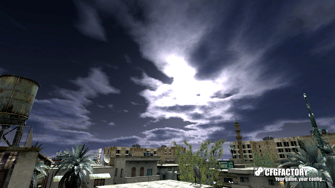 Dark sky from The Colony movie