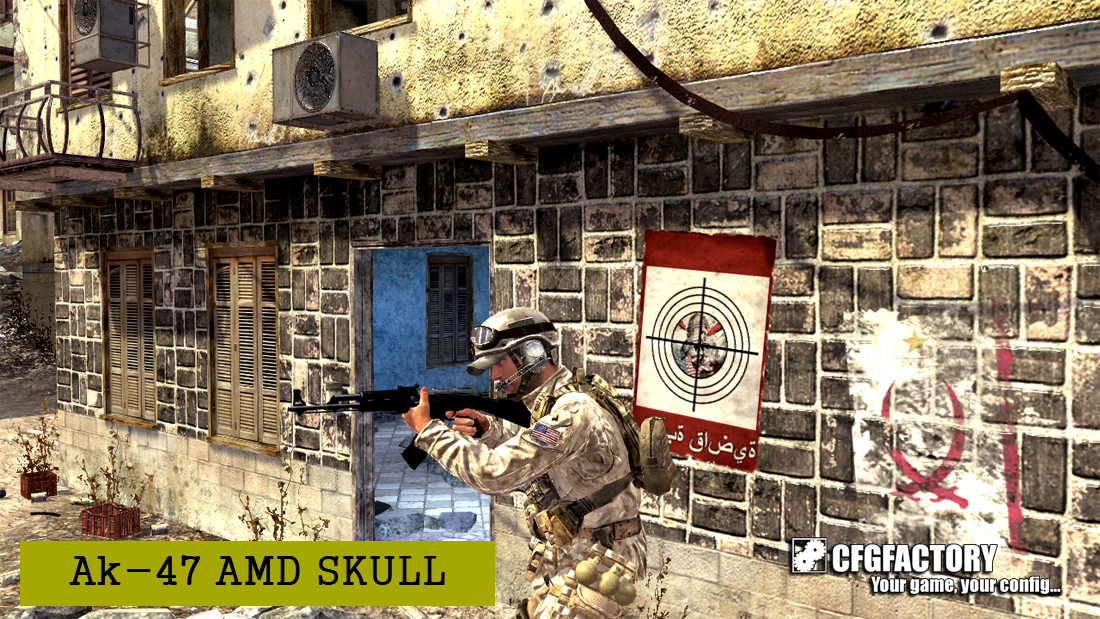 AK-47 AMD SKULL