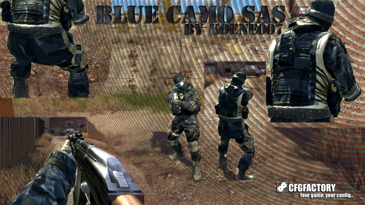 Blue Camo SAS