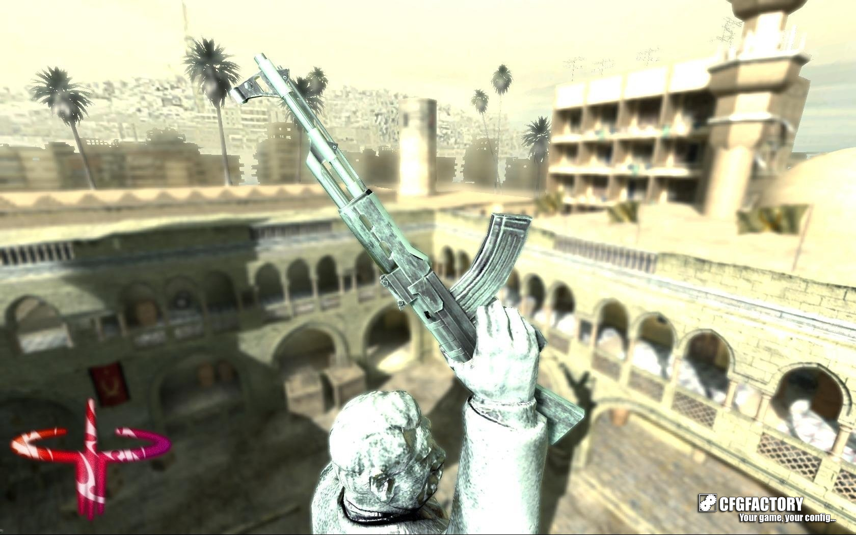 " Statue / Patina " AK - 47