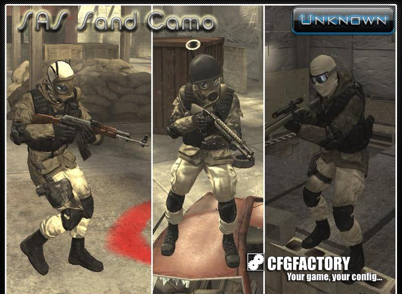 SAS Sand Camo