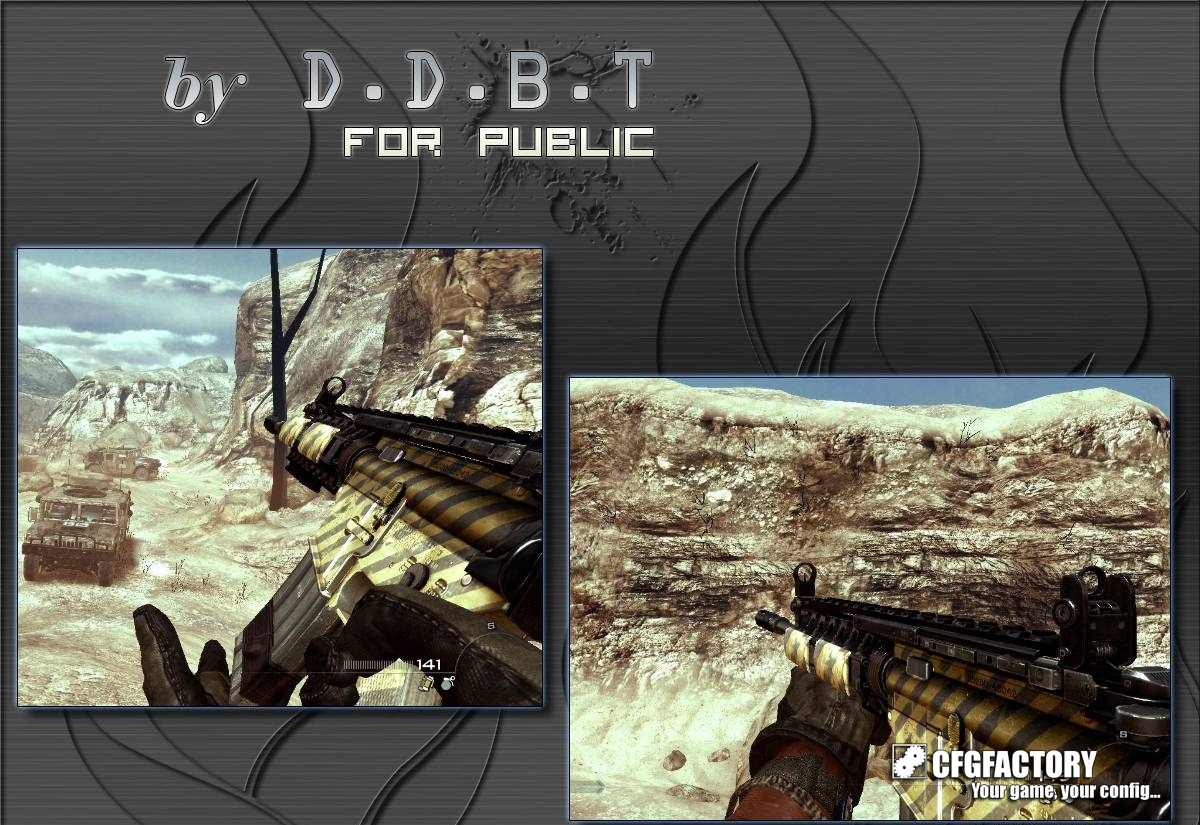 Yellow-Black M4A1