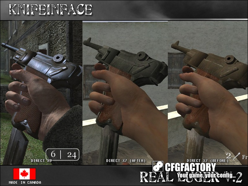 KnifeInFace's Real Luger