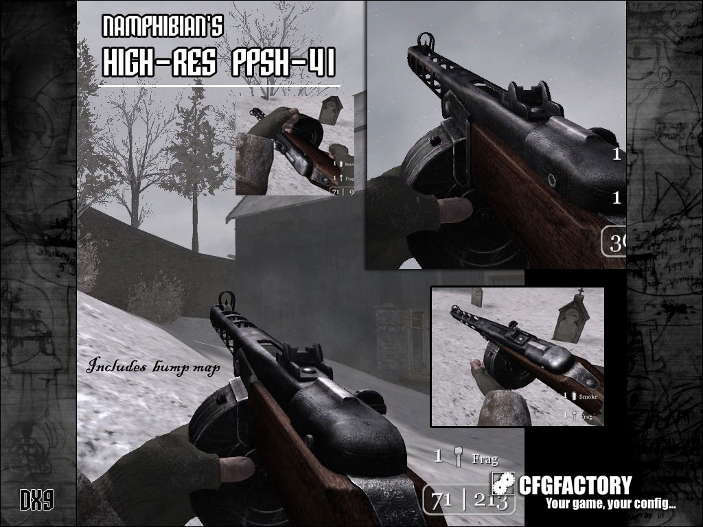Namphibian's High-Res PPSh