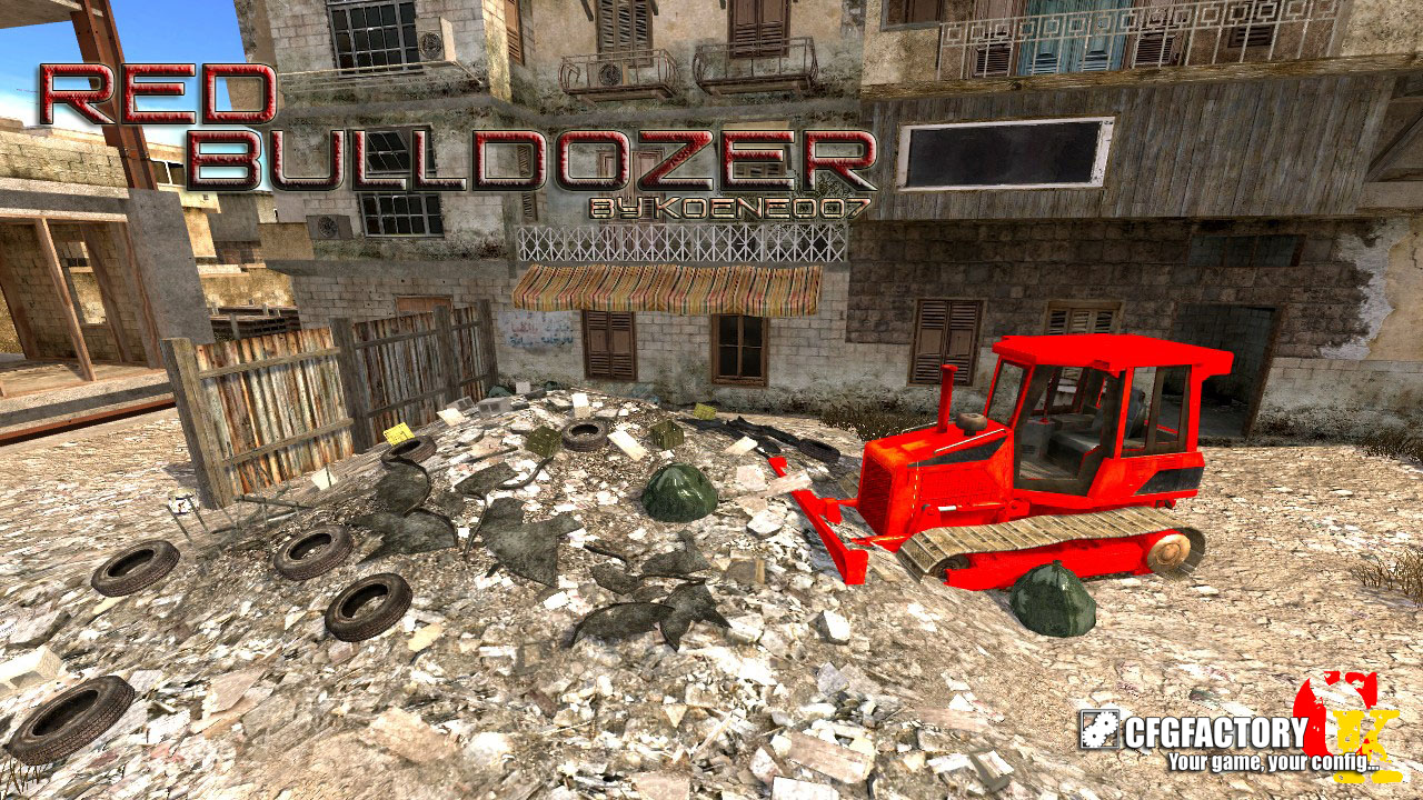 Red Bulldozer