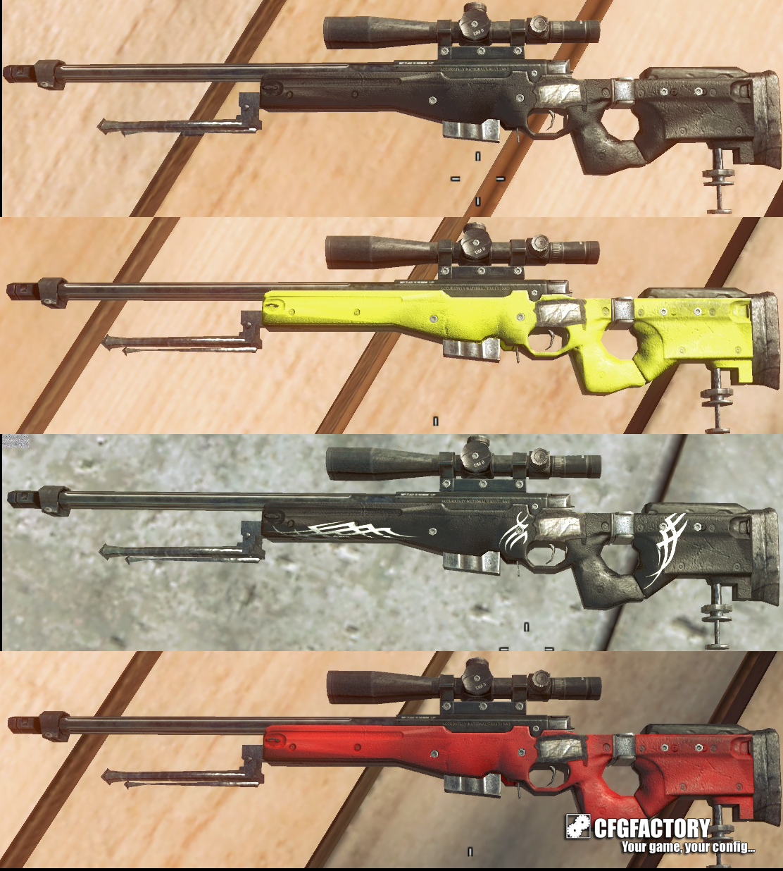 Colors of L96a1