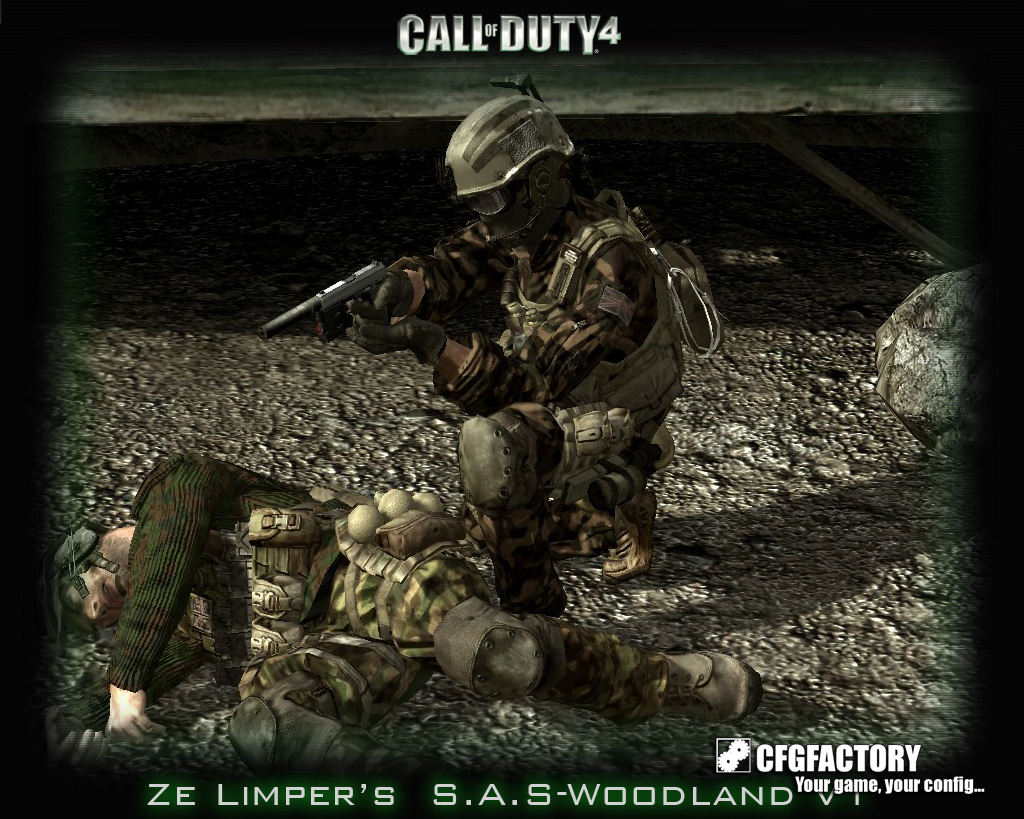 Ze Limper's S.A.S Woodland skin v1