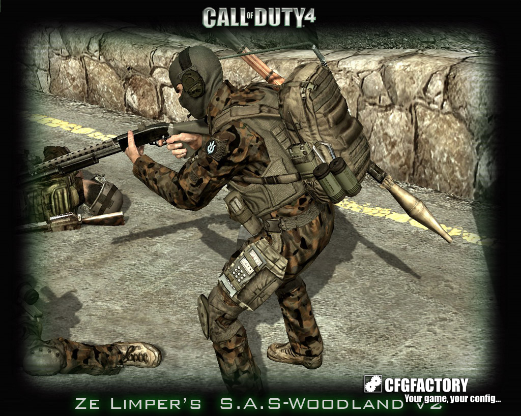 Ze Limper's S.A.S Woodland skin v2
