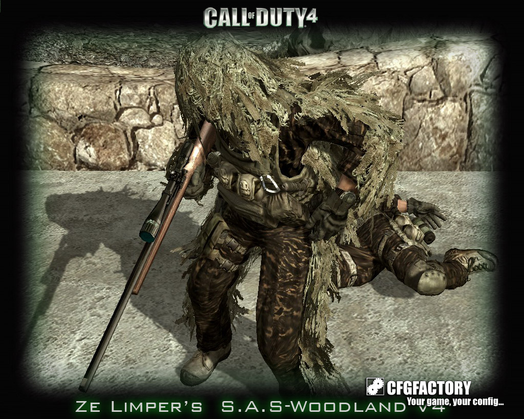 Ze Limper's S.A.S Woodland skin v4