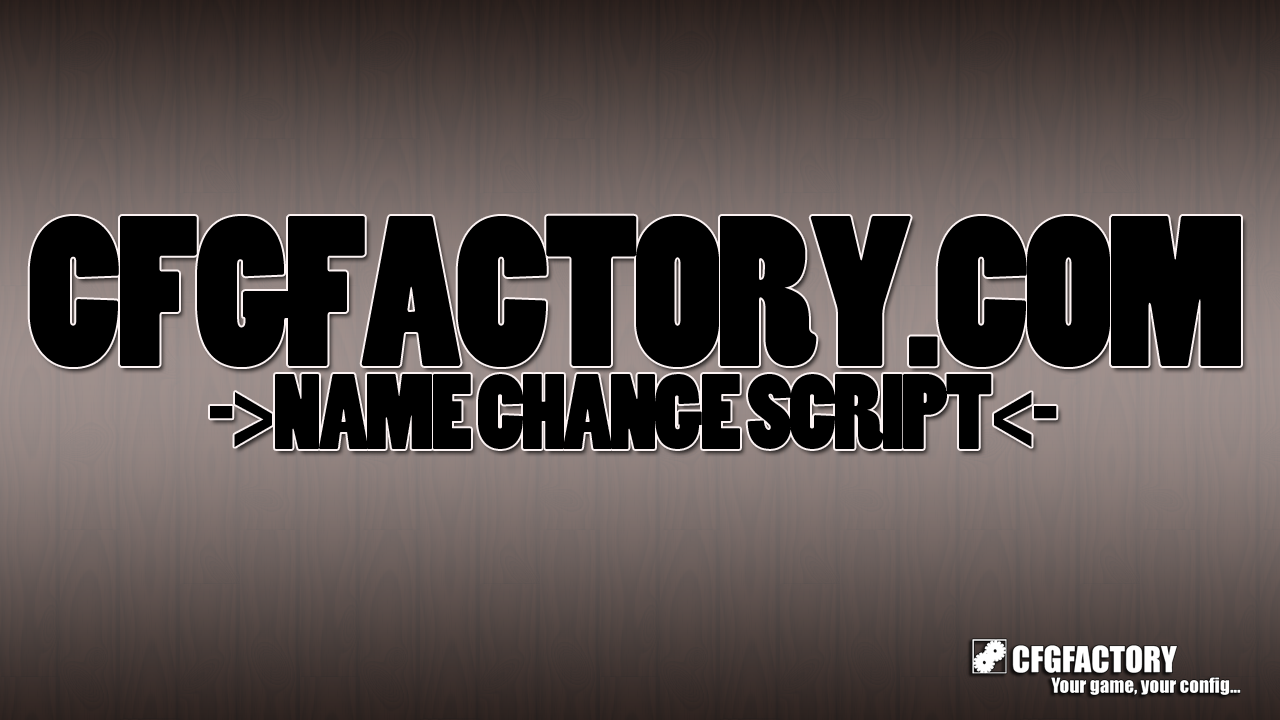 Name Change Script