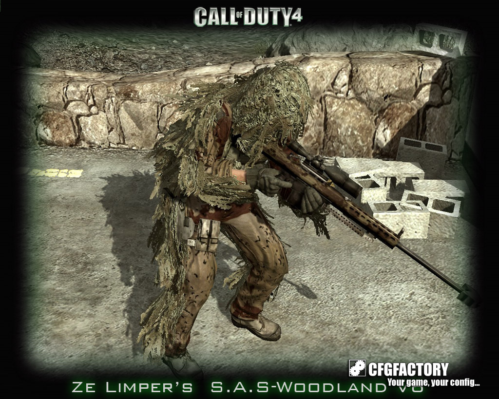 Ze Limper's S.A.S Woodland skin v6