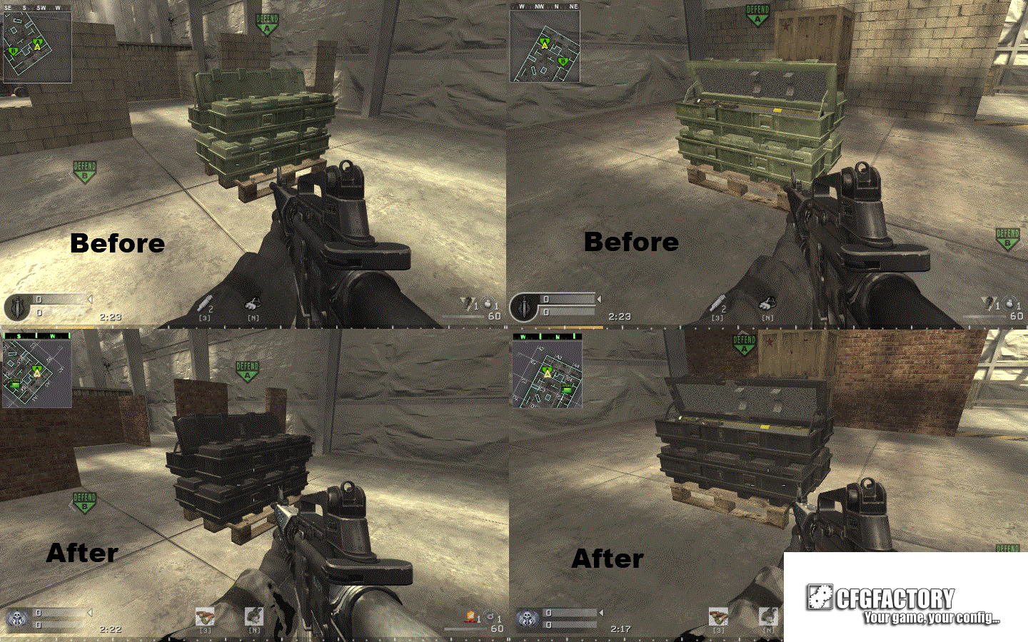 Mw2 Style Bomb site