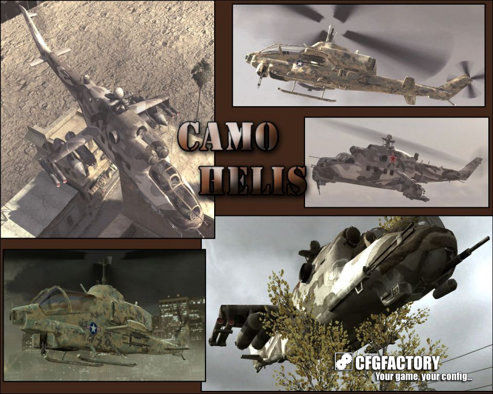 Camouflage Helicopters