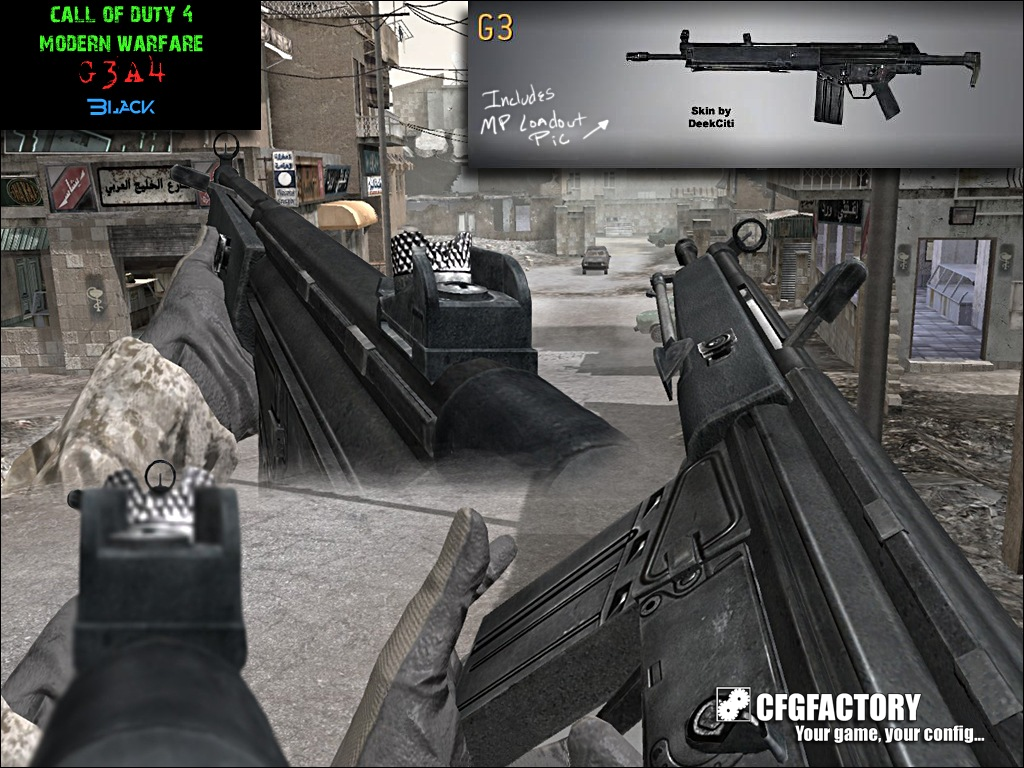 Deek's G3A4 SkinPack