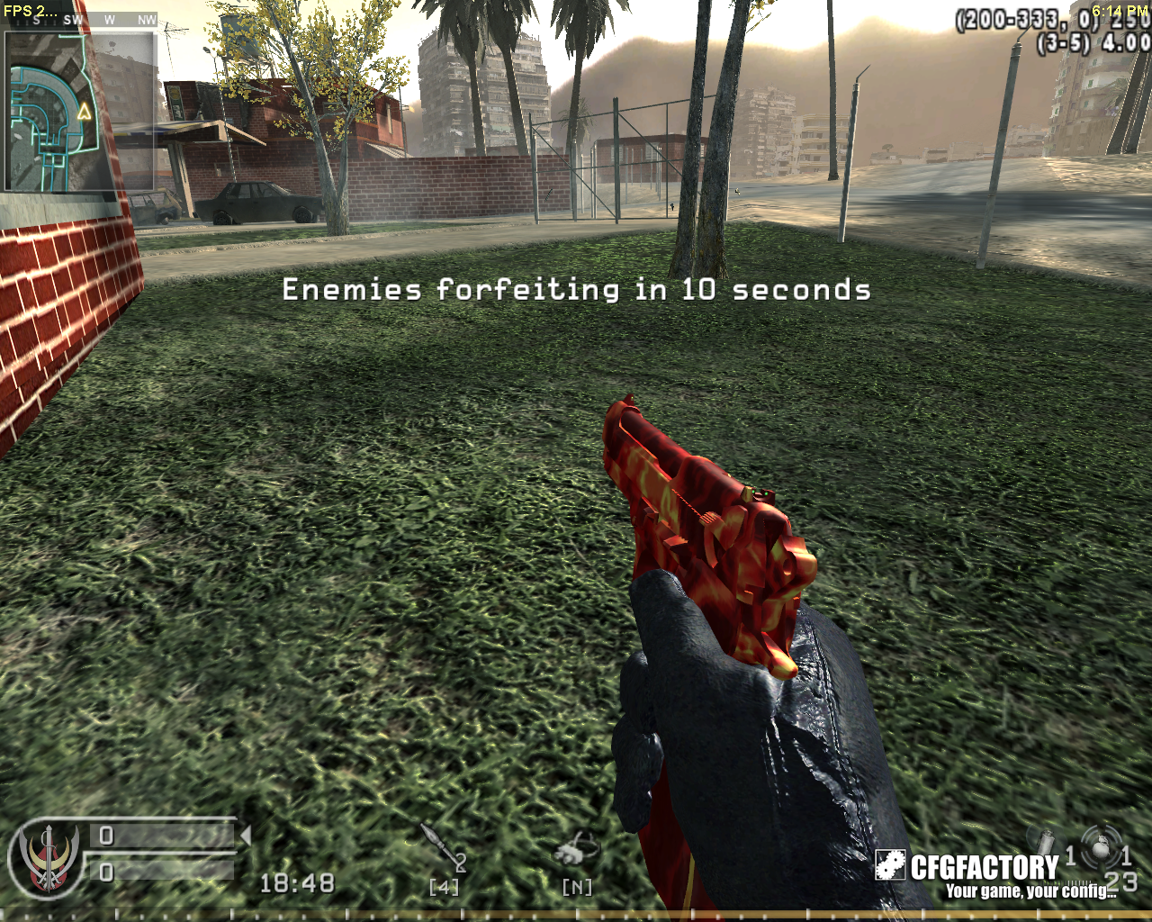 M9 Fire skin