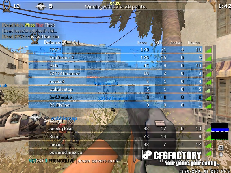 XmpL 2k11 Player CFG