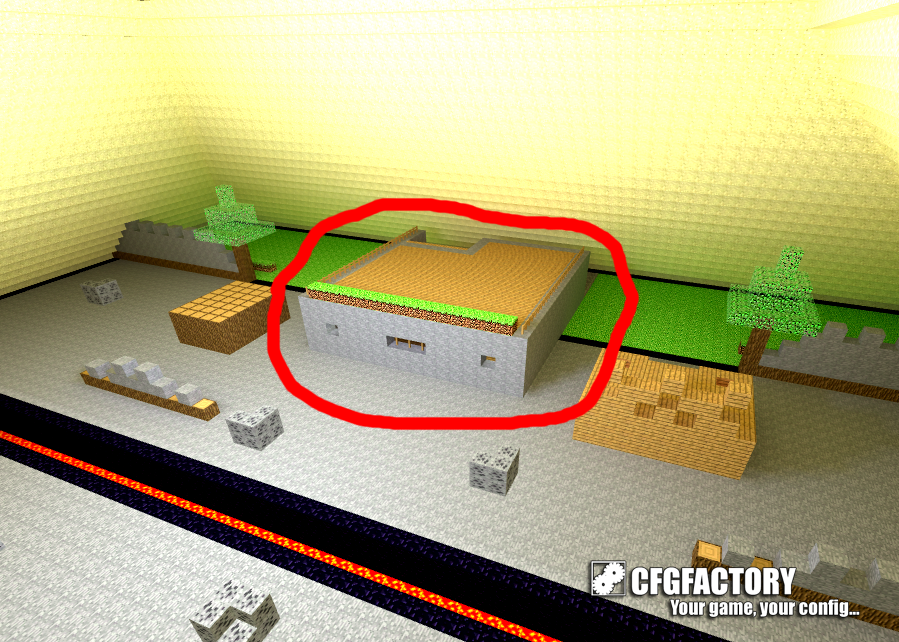 Minecraft killhouse building prefab