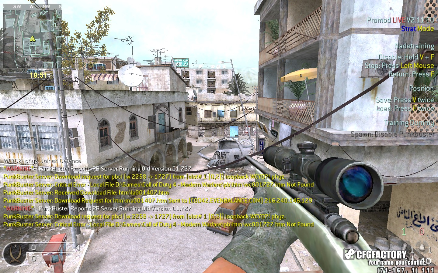phyz config