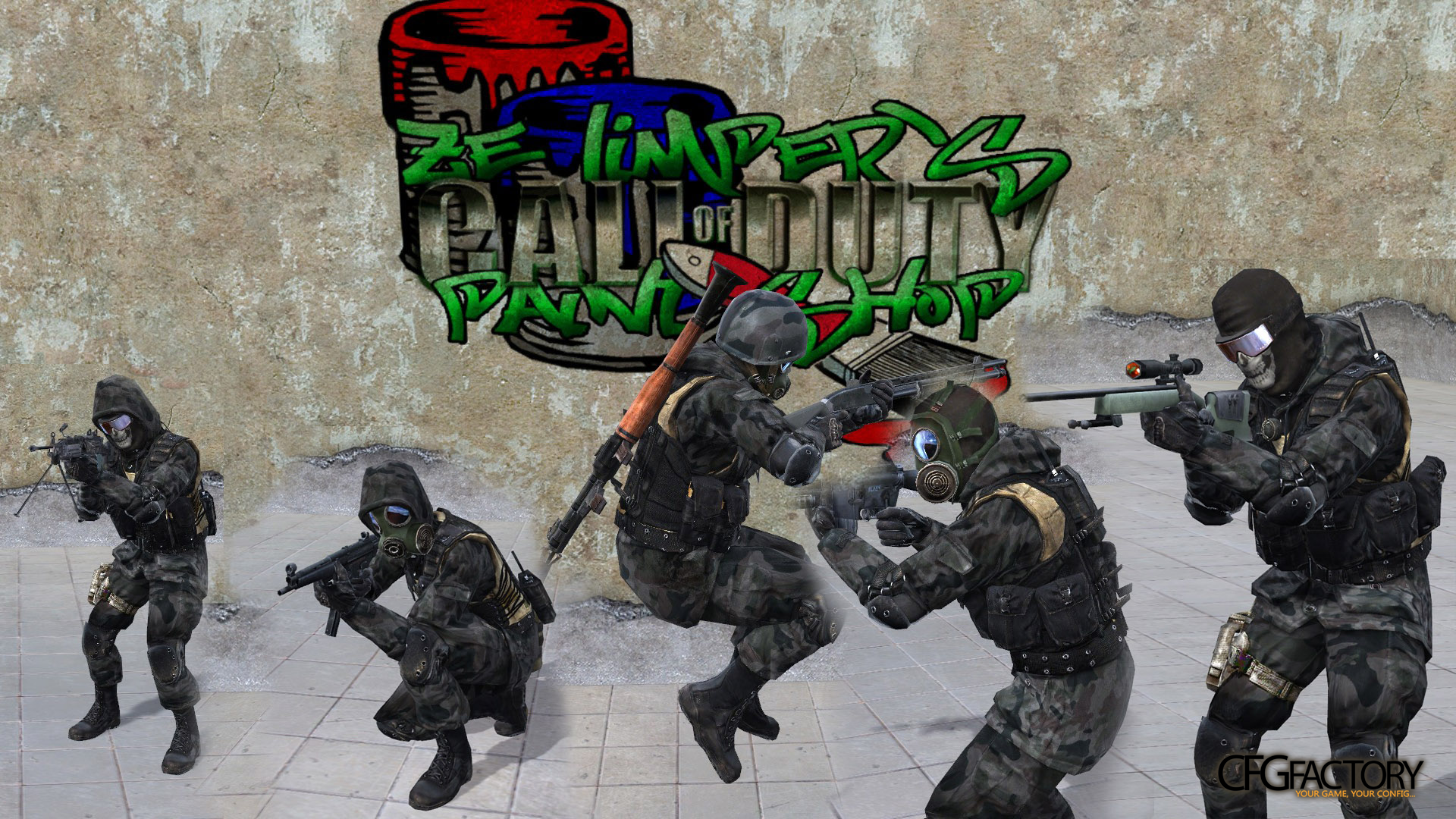 Ze Limper’s Urban Faction SAS Skins v1
