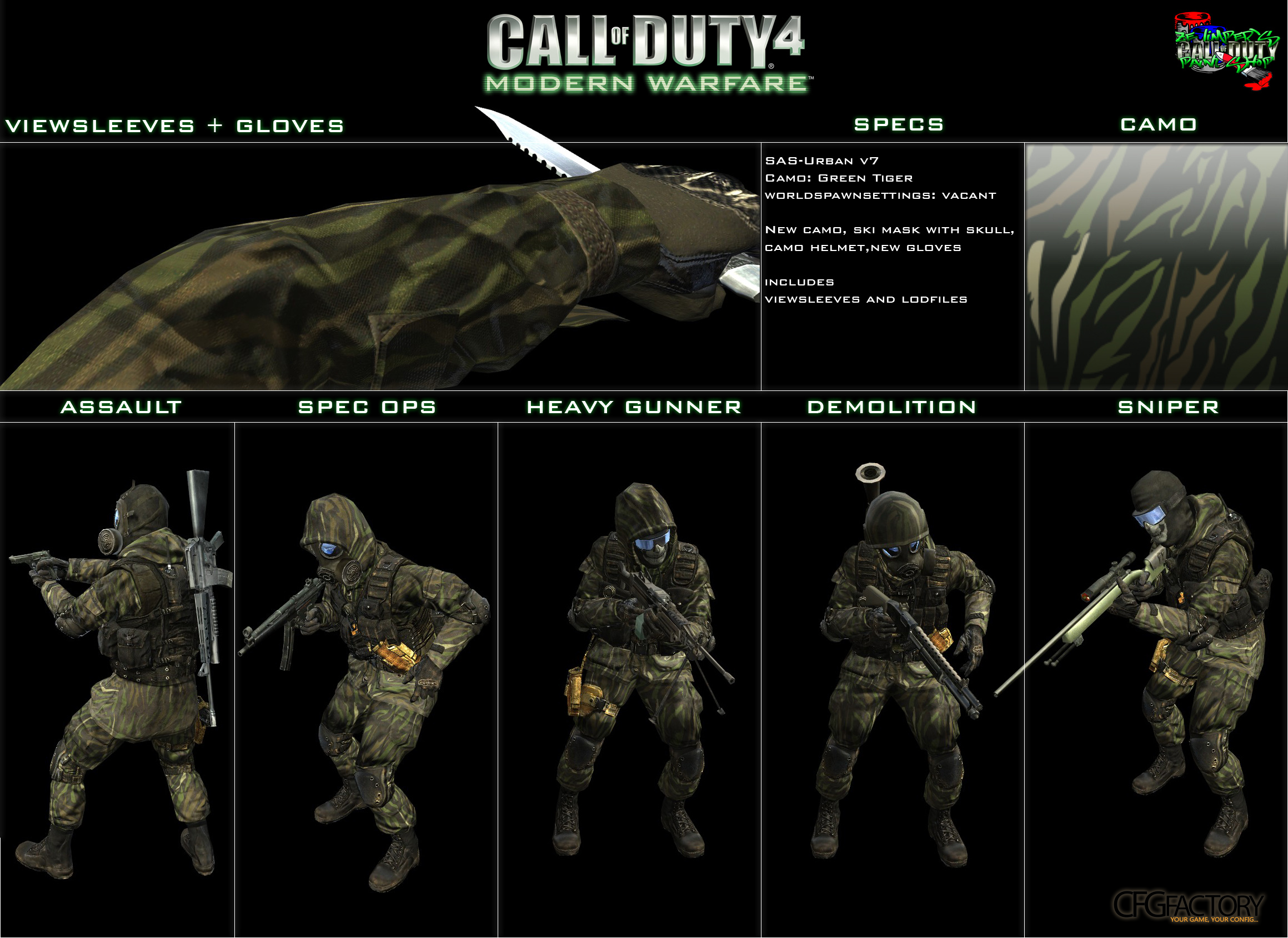 Ze Limper’s Urban Faction SAS Skins v7