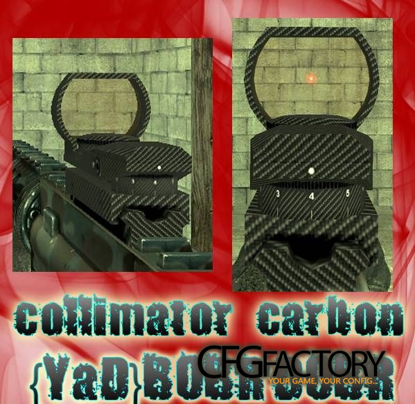 Carbon reflex sight