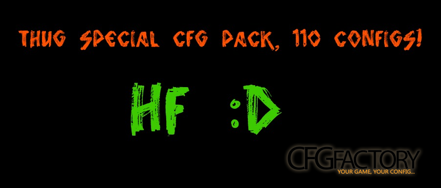 thug special cfg pack