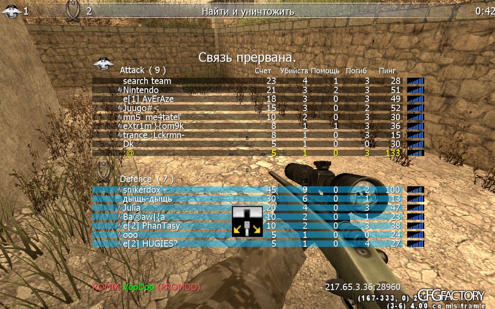 Promod config by insane