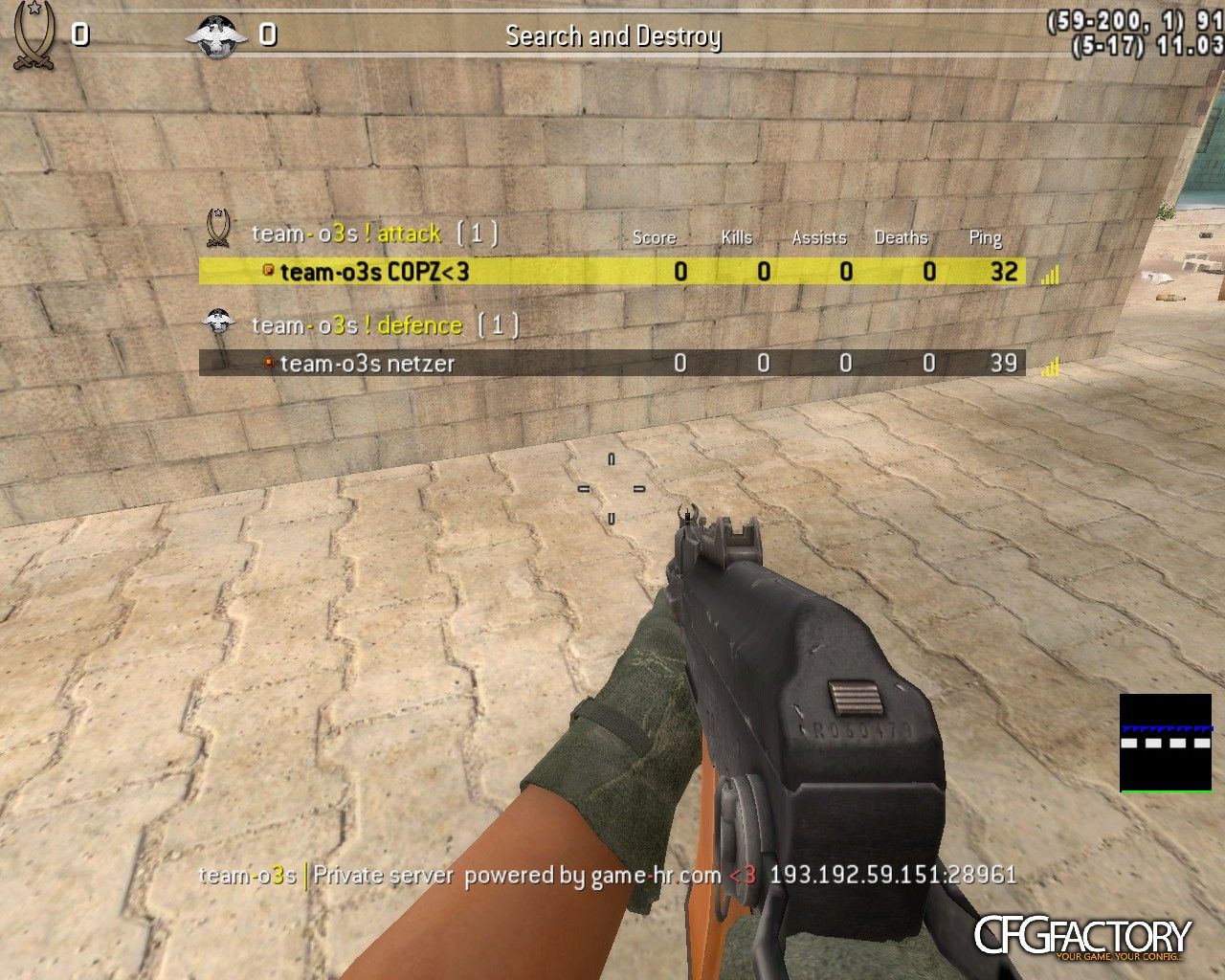 team - o3s copz new cfg!