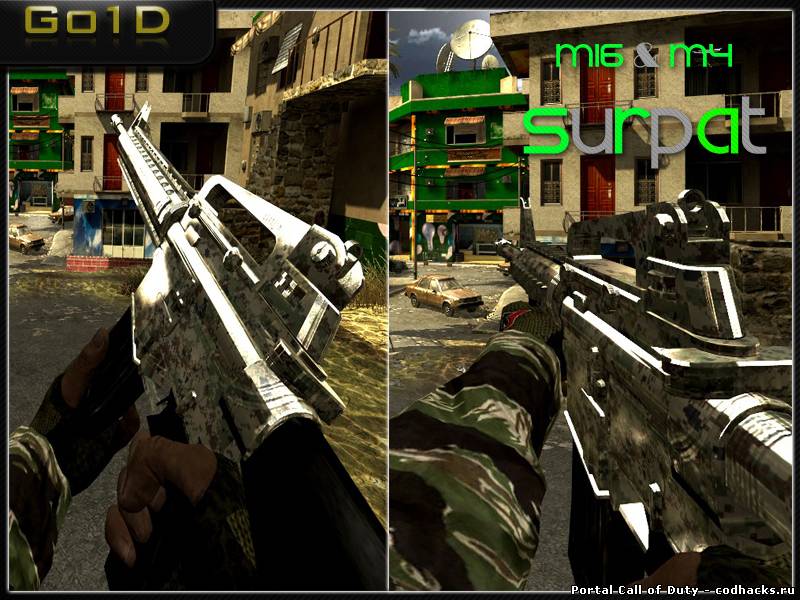 M16/M4 Metallic Surpat