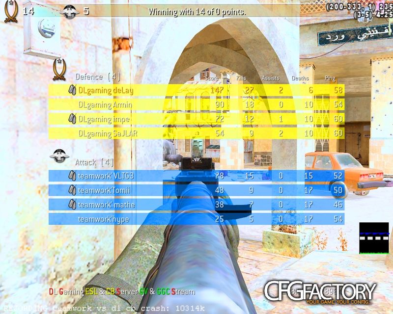 DLgaming deLay 2k11 cfg+filtweaks