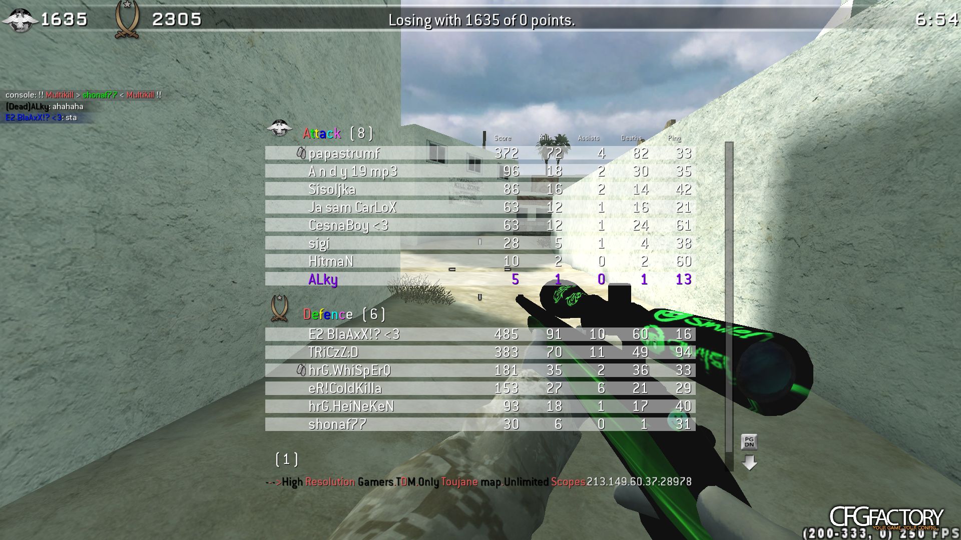 ALky CFG