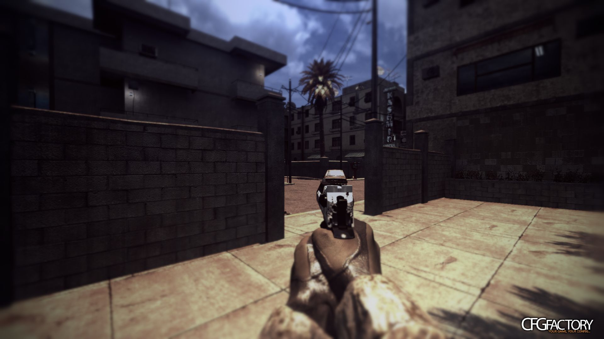 Desert Eagle Silver Black Blood