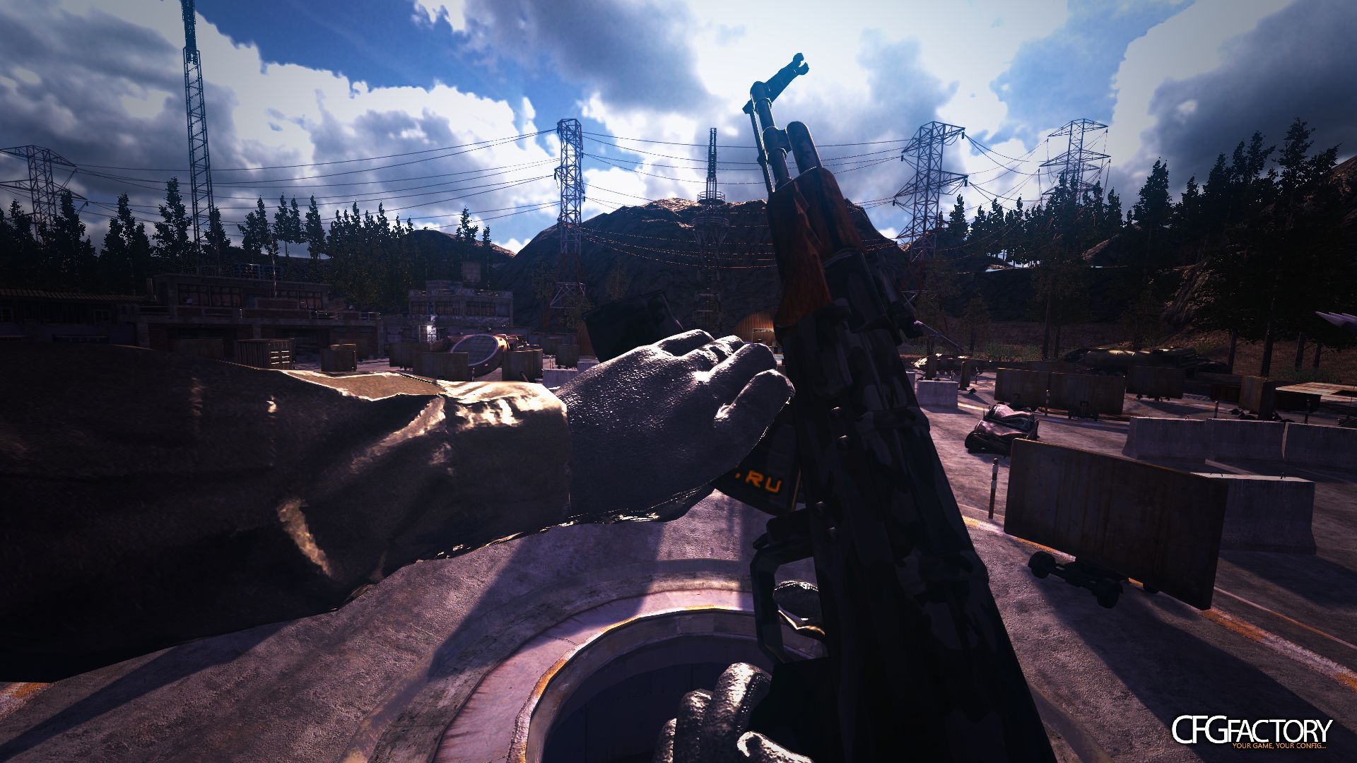 Black camo Ak-47