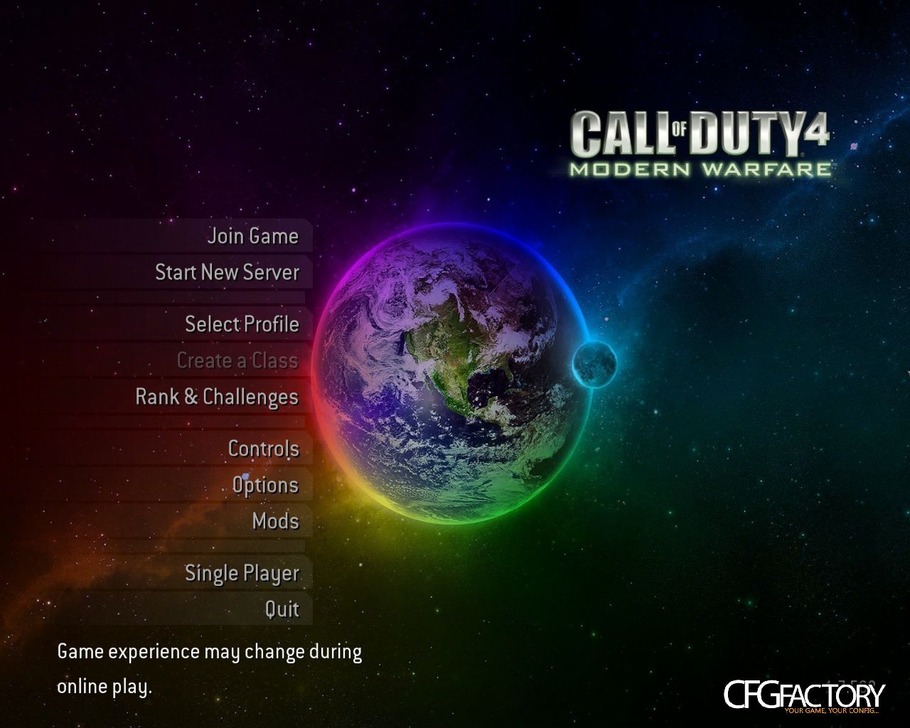 coloured earth menu