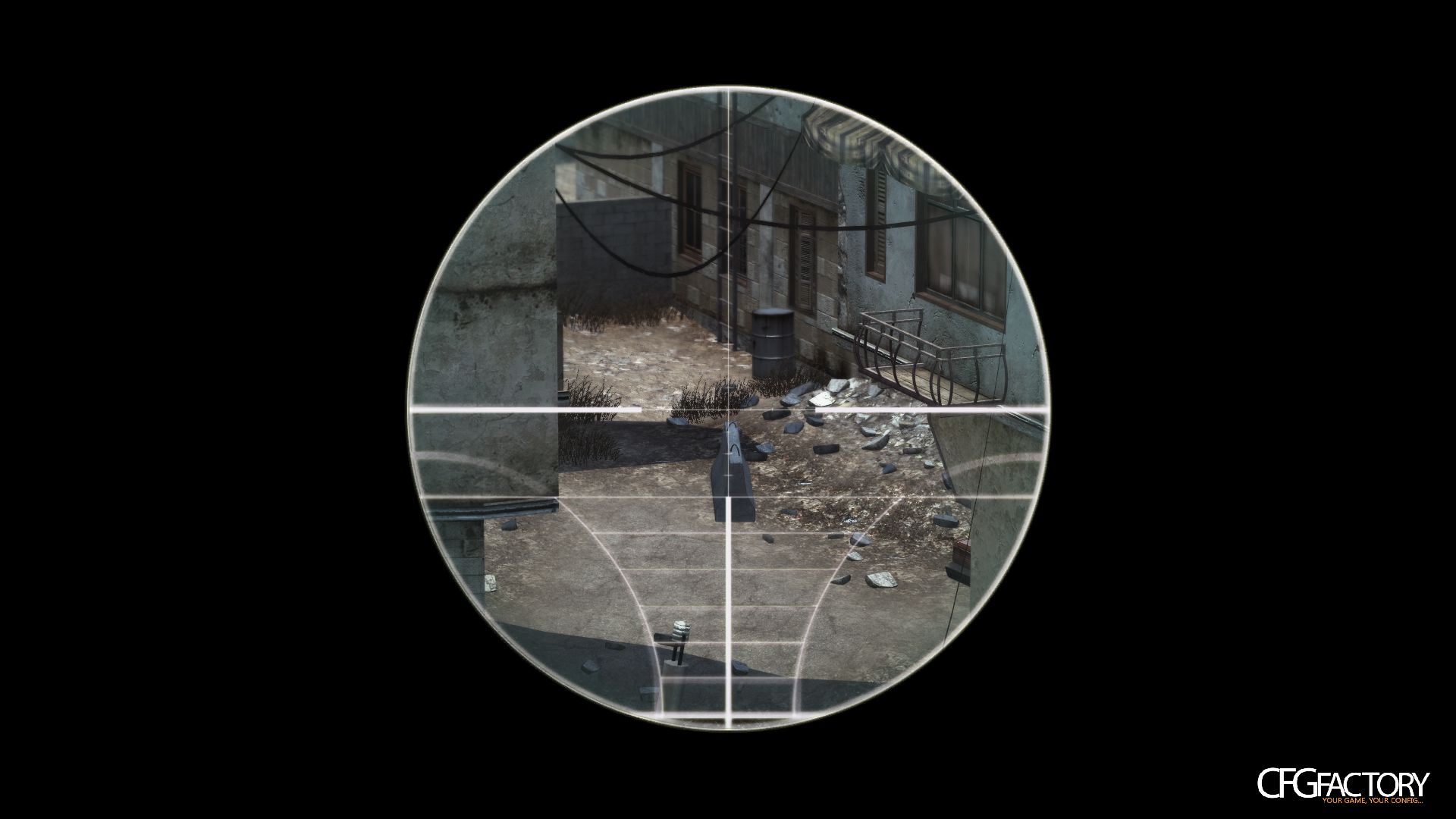White Scope Overlay
