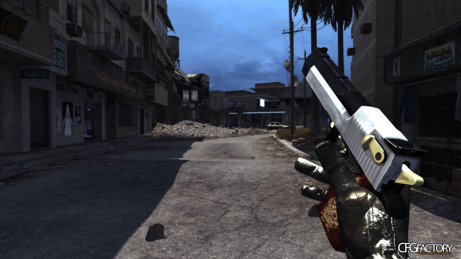 Desert Eagle Gold Dragon.