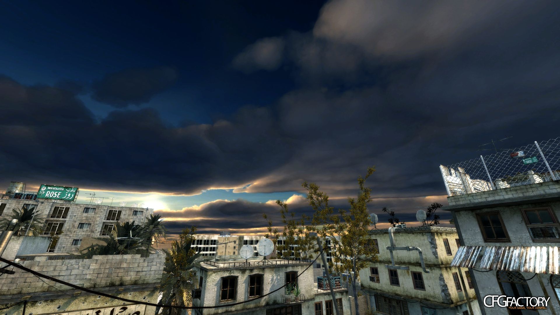 Dark Blue Sky