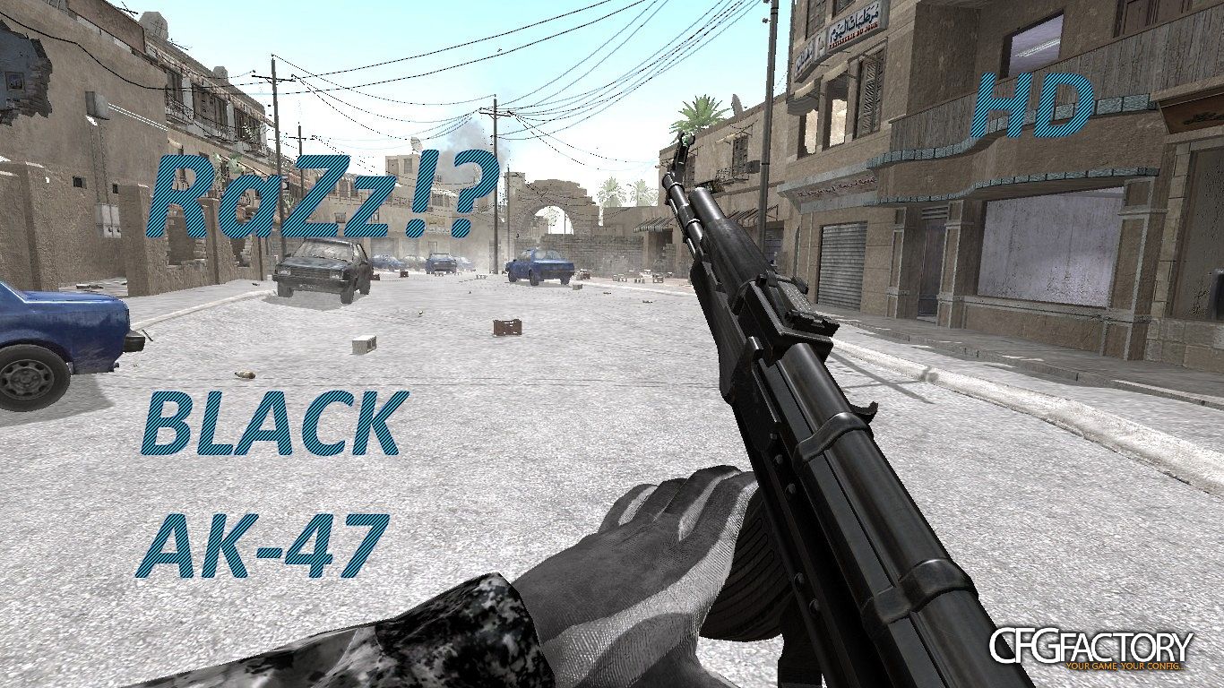 Black HD AK-47