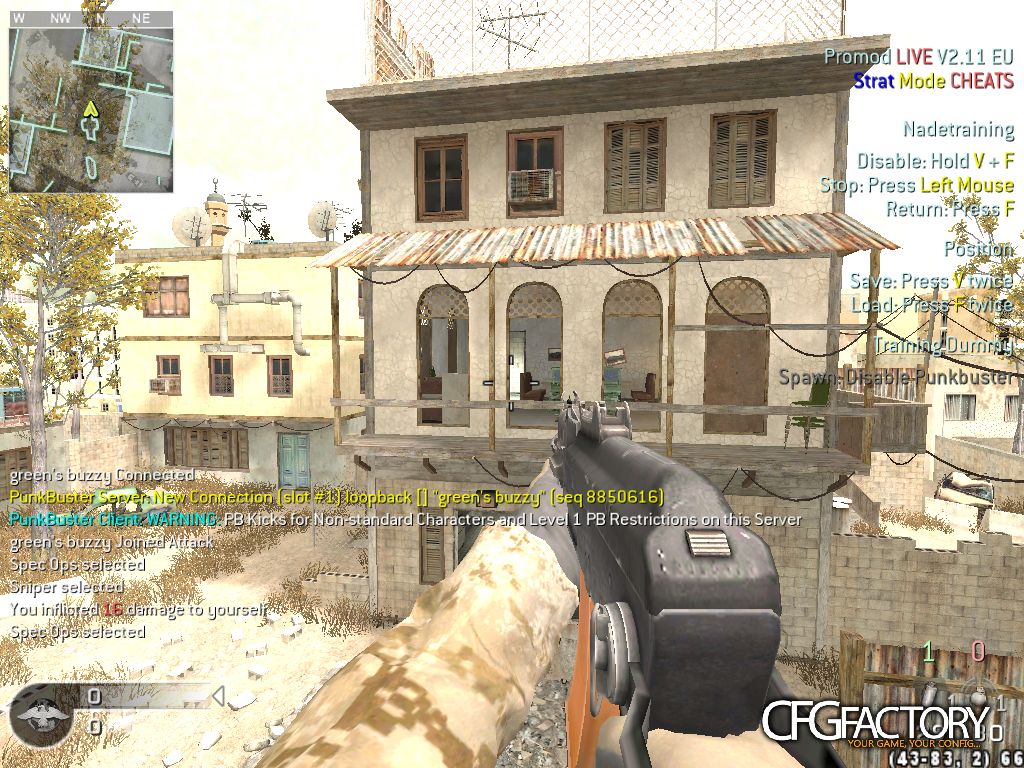 green's buzzy cfg