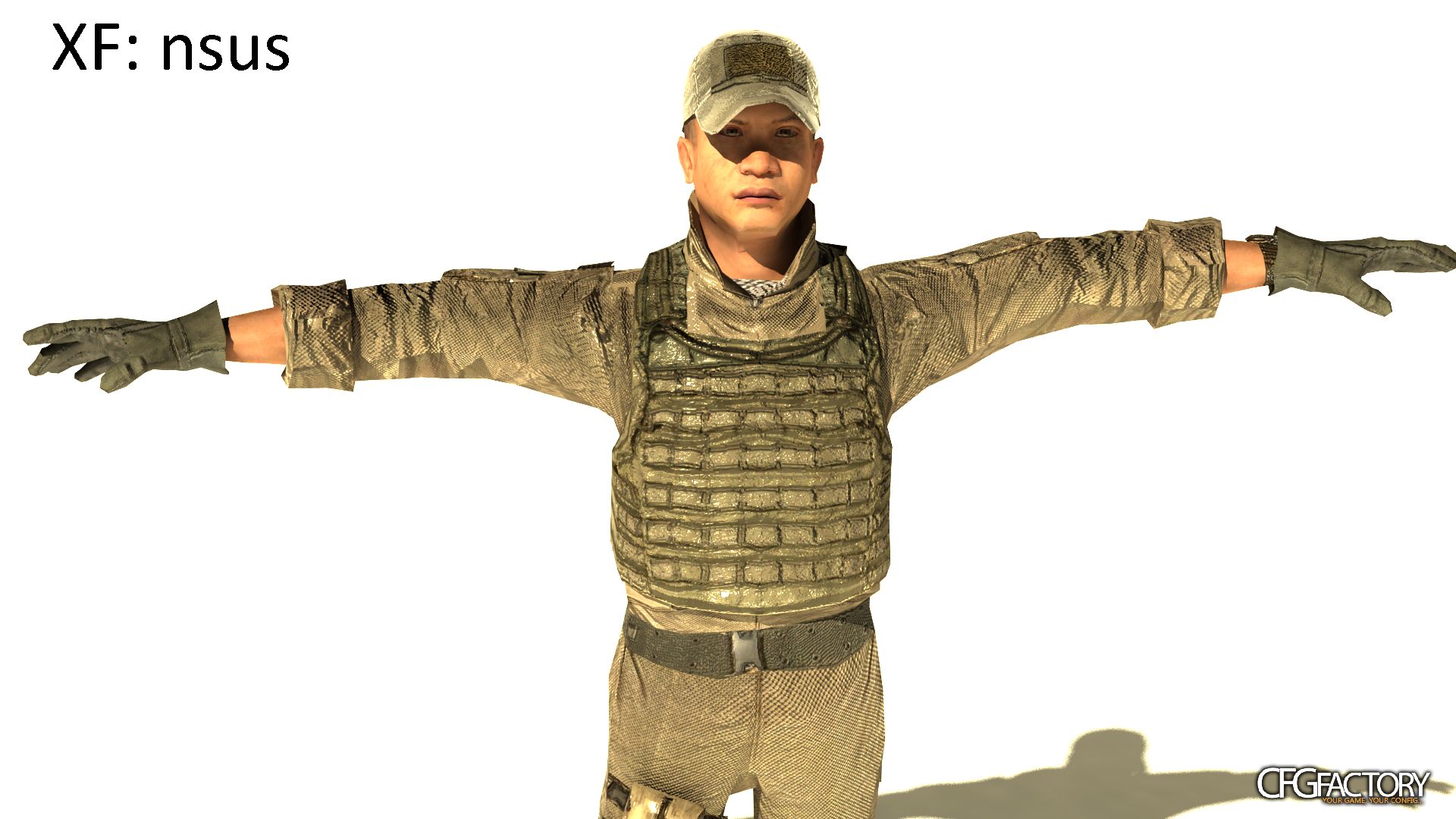 USMC Sniper Textures - Bump, Diffuse, Specular