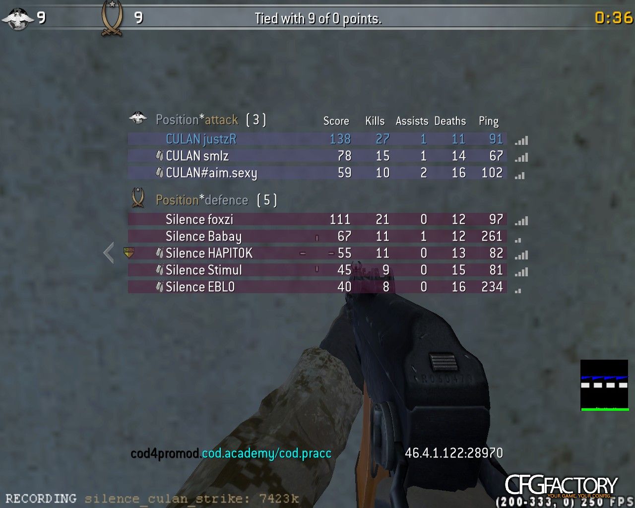 JUSTZR cfg
