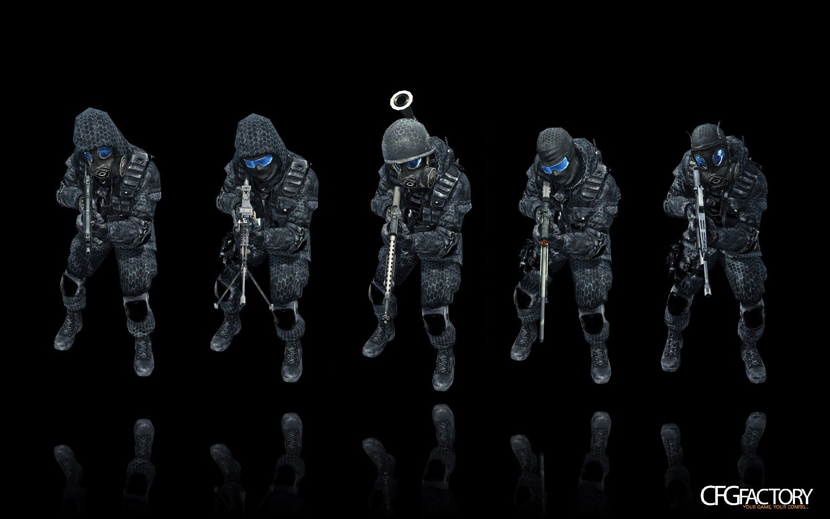 Raccoon City SAS Skins