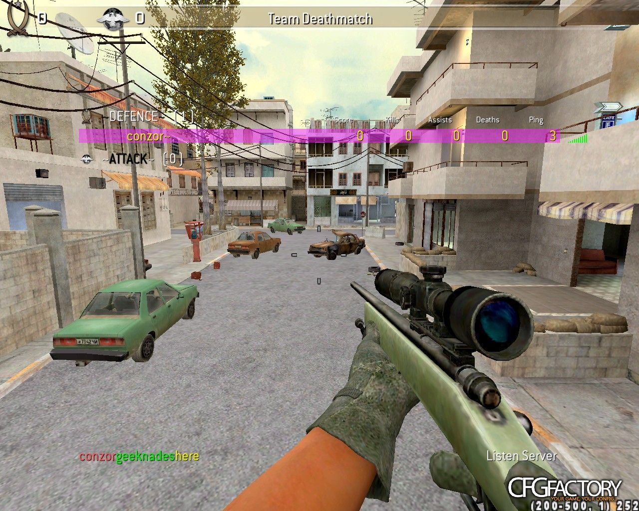 conzor 2k12 config