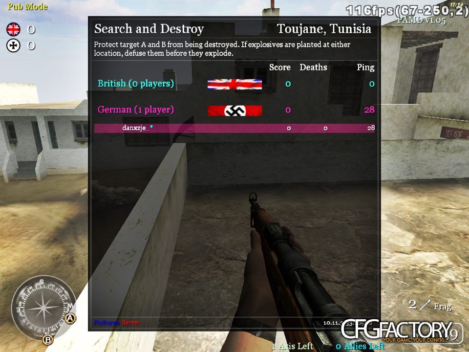 xDancox Cod2 cfg
