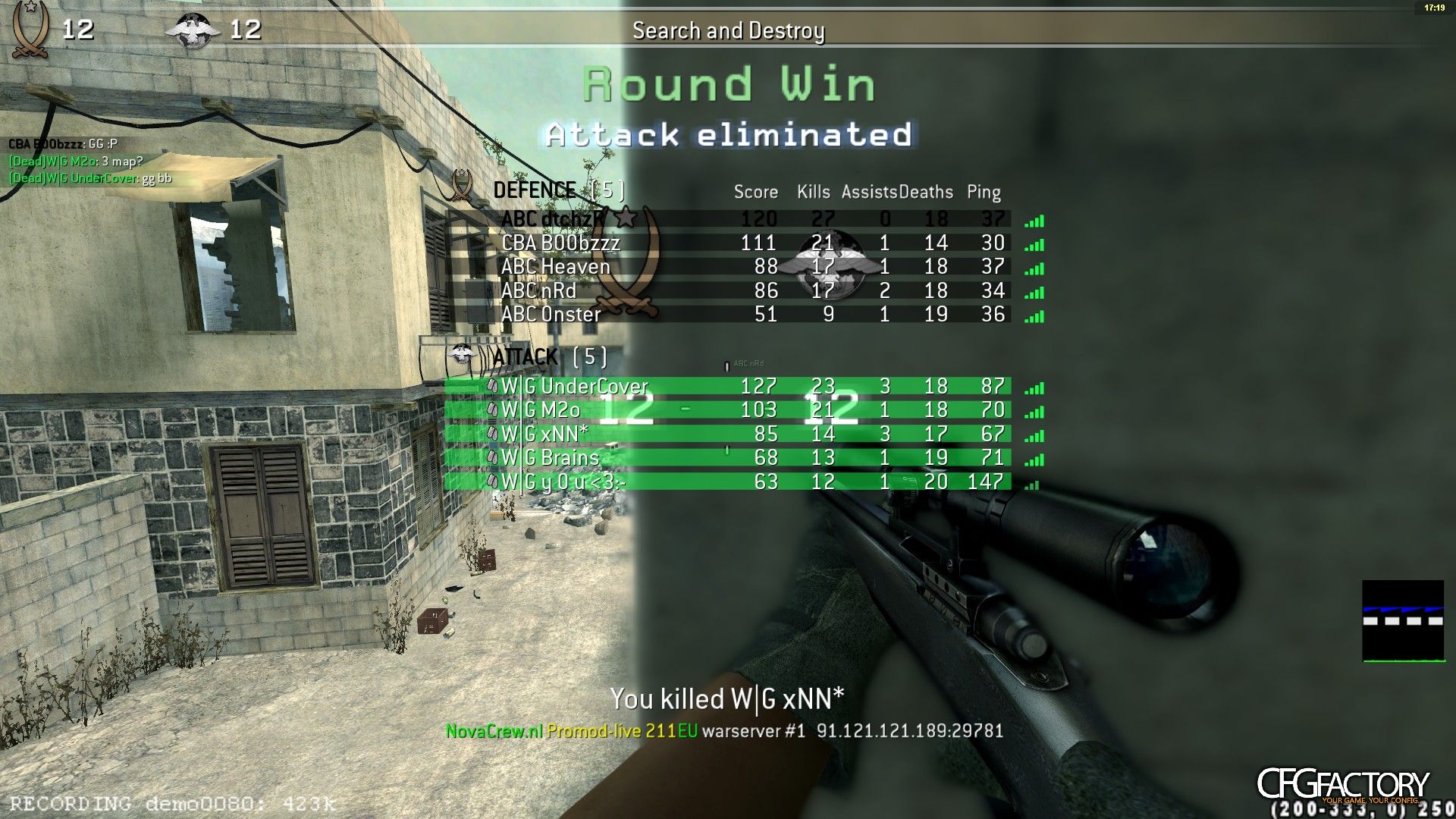 Match cfg by dtchzR
