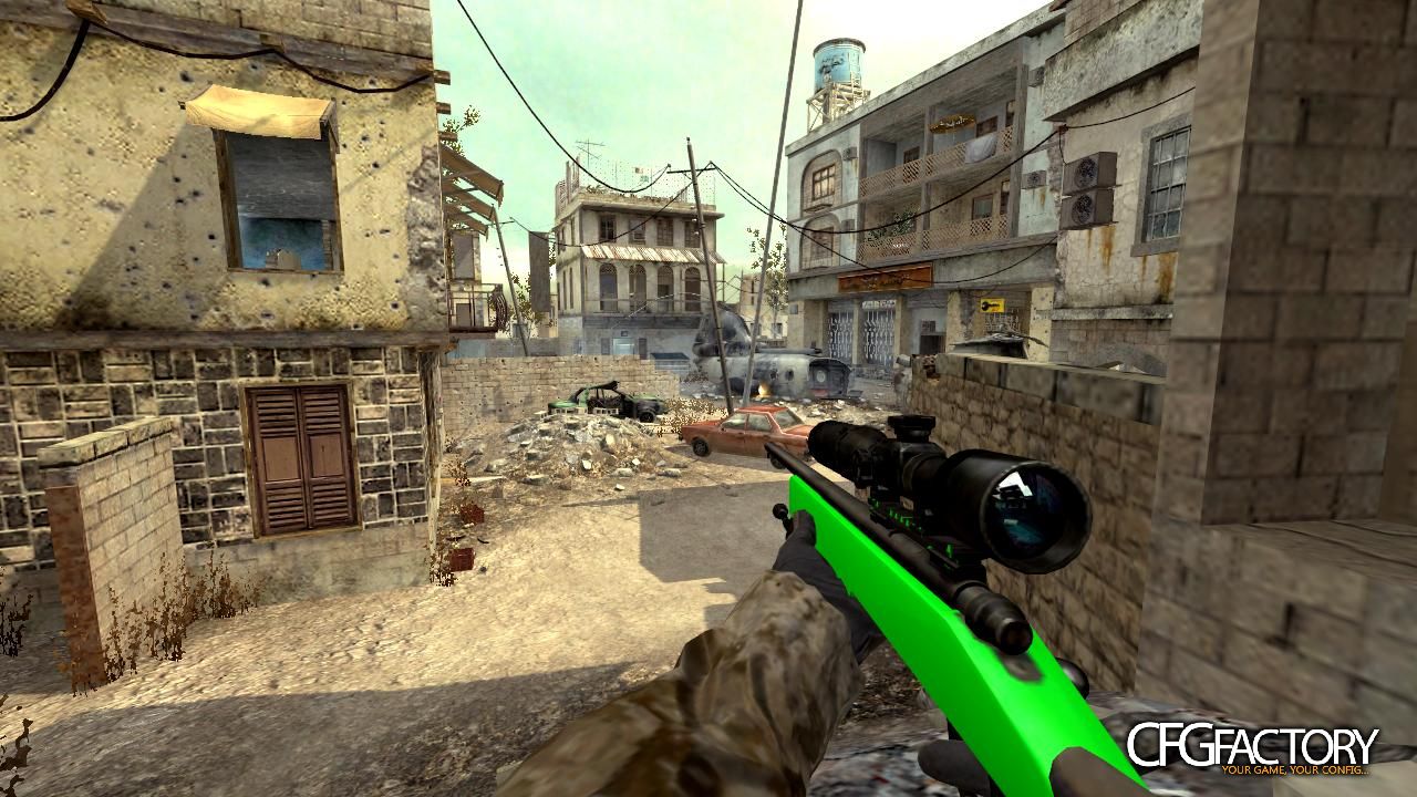 Neon-green M40A3 by Ruffy