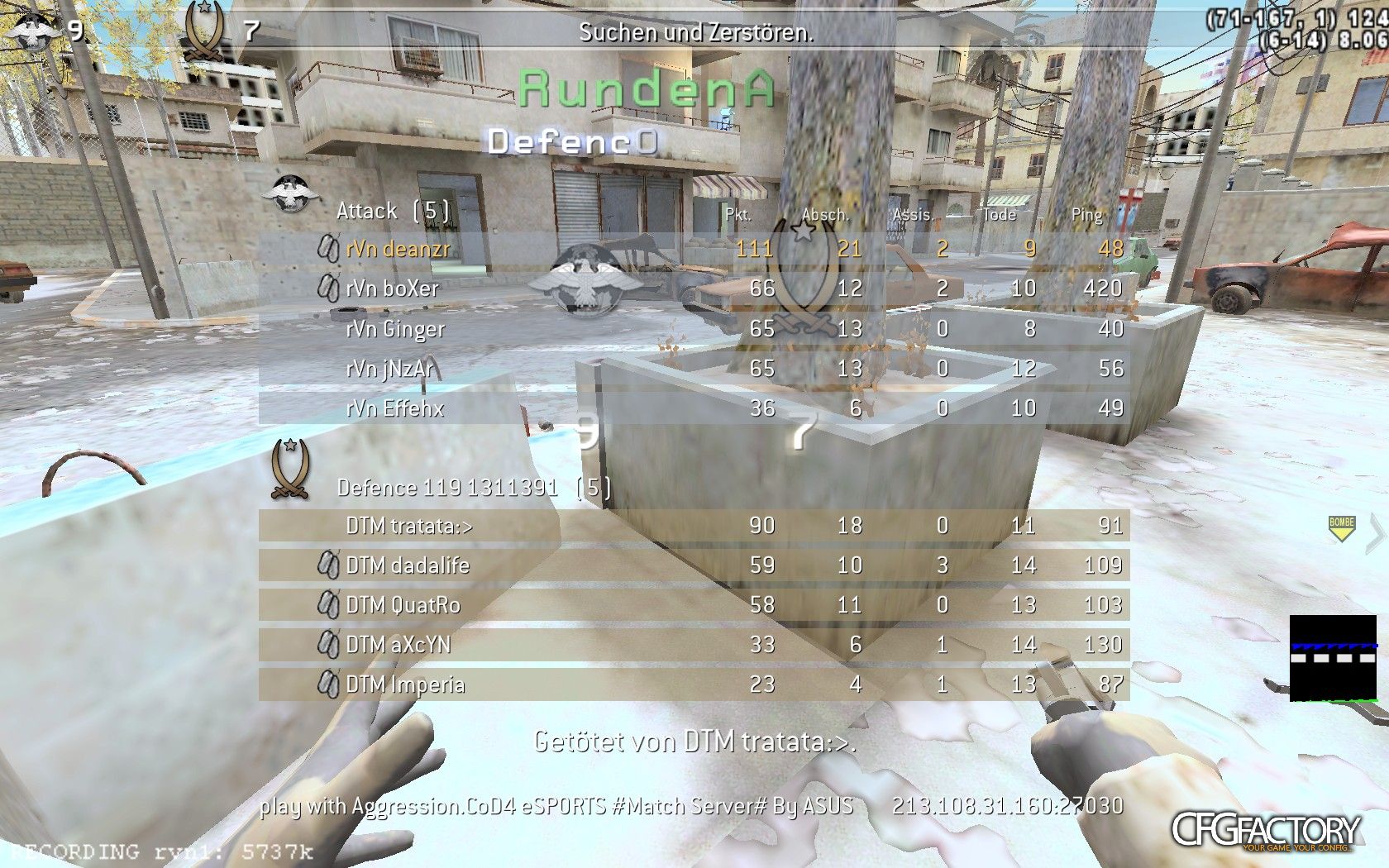official deanzr config